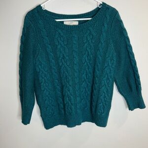Loft, Kelly Green sweater